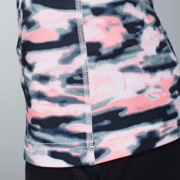 Lululemon Cool Racerback Wamo Camo Barely Pink - Picture 6 of 10